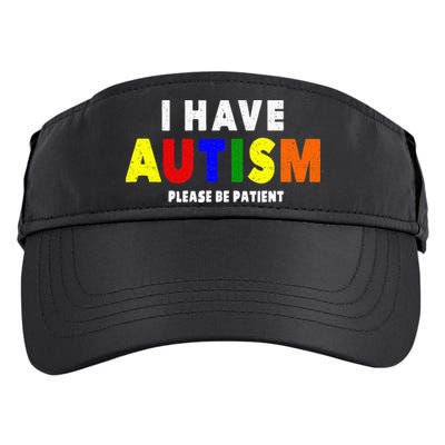 I Have Autism Please Be Patient Adult Drive Performance Visor