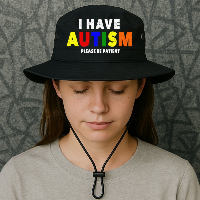 I Have Autism Please Be Patient Bucket Hat