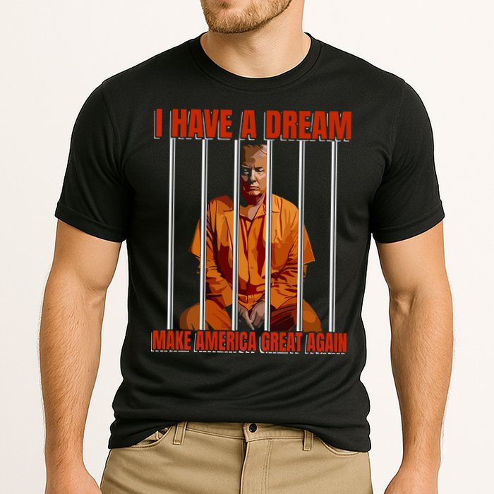 I Have A Dream Make America Great Again Cooling Performance Crew T-Shirt