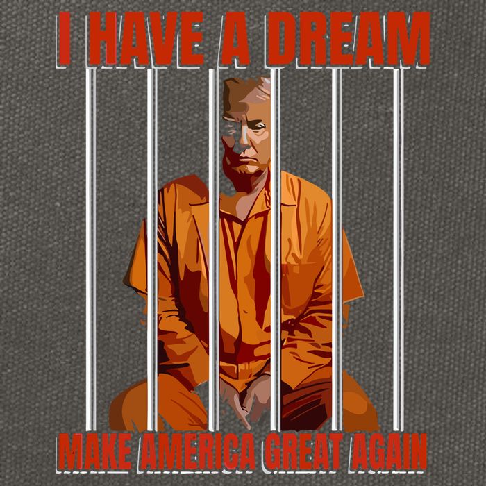 I Have A Dream Make America Great Again Cotton Canvas Backpack