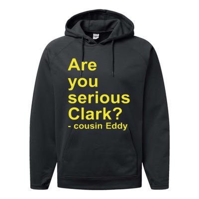 Iowa Hawks Are You Seriou Clark Performance Fleece Hoodie