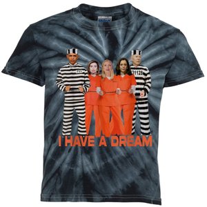 I Have A Dream Funny Shirts Kids Tie-Dye T-Shirt