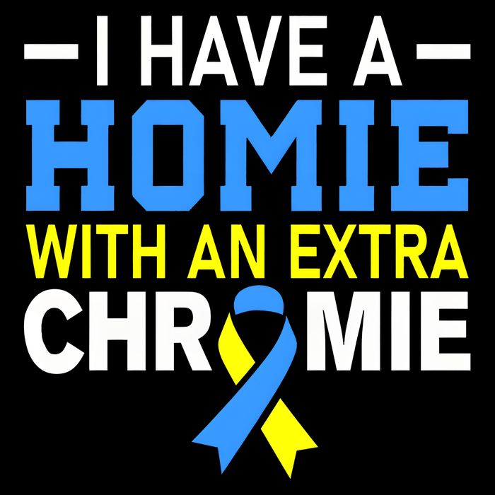 I Have A Homie With An Extra Chromie Down Syndrome Awareness Impact Tech Backpack