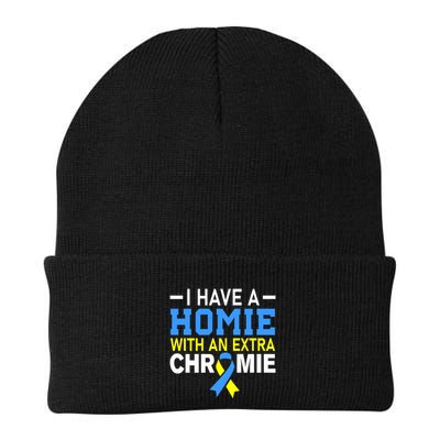 I Have A Homie With An Extra Chromie Down Syndrome Awareness Beanie