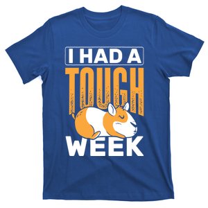 I Had A Tough Week Animals Guinea Pig Gift T-Shirt