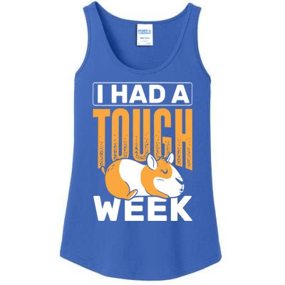 I Had A Tough Week Animals Guinea Pig Gift Ladies Essential Tank