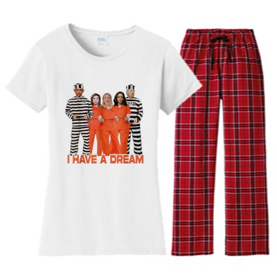 I Have A Dream Women's Flannel Pajama Set