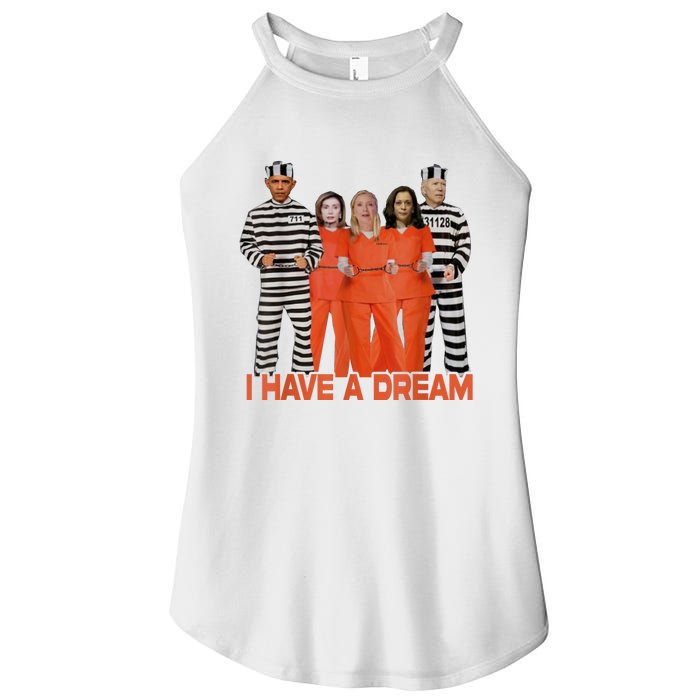 I Have A Dream Women’s Perfect Tri Rocker Tank