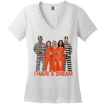 I Have A Dream Women's V-Neck T-Shirt