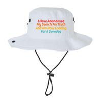 I Have Abandoned My Search For Truth Funny Retro Vintage Bucket Hat