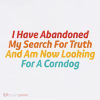 I Have Abandoned My Search For Truth Funny Retro Vintage Tank Top