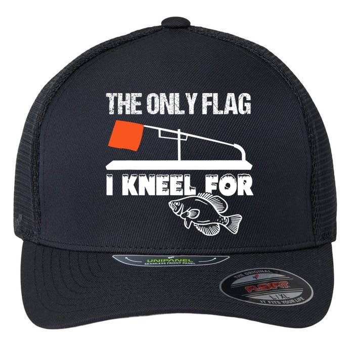 I Have A Crappie Attitude Funny Crappie Fishing Fisherman Flexfit Unipanel Trucker Cap