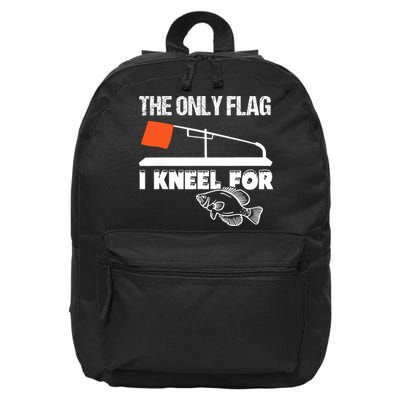 I Have A Crappie Attitude Funny Crappie Fishing Fisherman 16 in Basic Backpack