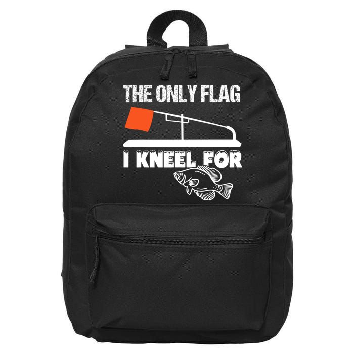 I Have A Crappie Attitude Funny Crappie Fishing Fisherman 16 in Basic Backpack
