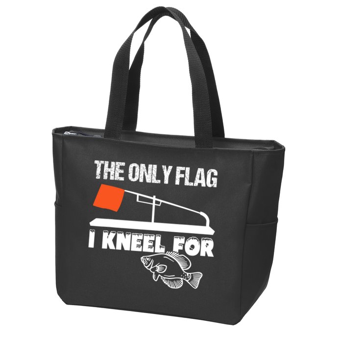I Have A Crappie Attitude Funny Crappie Fishing Fisherman Zip Tote Bag