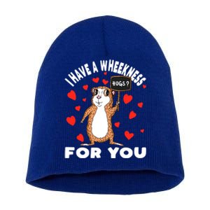 I Have A Weakness For You Guinea Pig Meaningful Gift Short Acrylic Beanie