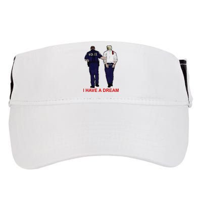 I Have A Dream Police Arrest Trump Adult Drive Performance Visor