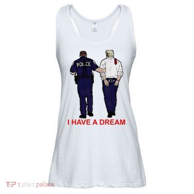 I Have A Dream Police Arrest Trump Ladies Essential Flowy Tank