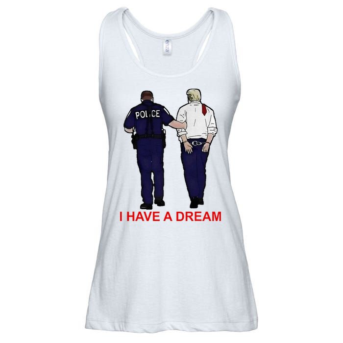 I Have A Dream Police Arrest Trump Ladies Essential Flowy Tank