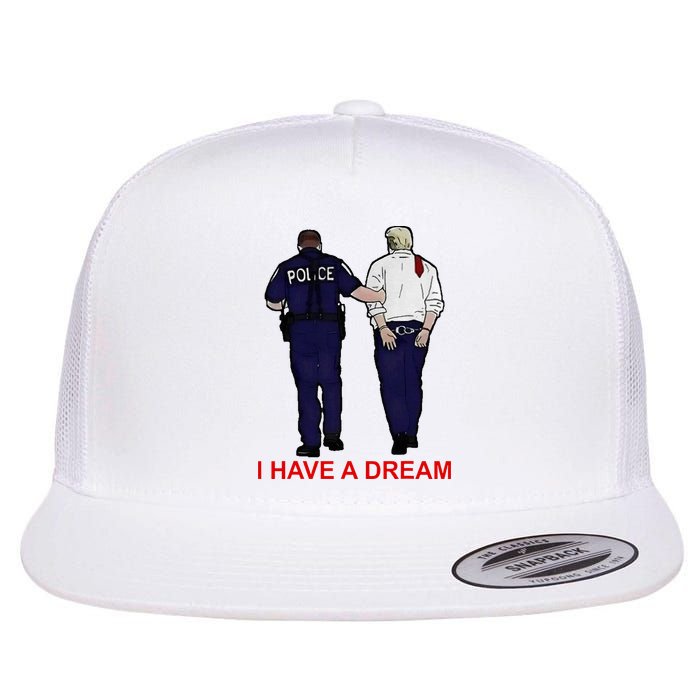 I Have A Dream Police Arrest Trump Flatbill Hat
