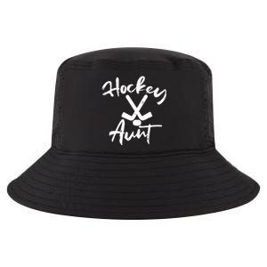 Ice Hockey Aunt Cute Mothers Day Aunty Auntie Nephew Great Gift Cool Comfort Performance Bucket Hat