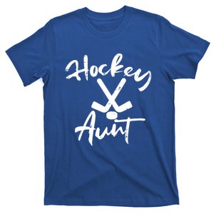 Ice Hockey Aunt Cute Mothers Day Aunty Auntie Nephew Great Gift T-Shirt