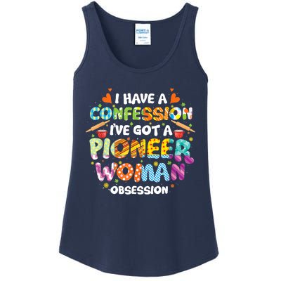 I Have A Confession I’ve Got Pioneer Woman Obsession Ladies Essential Tank