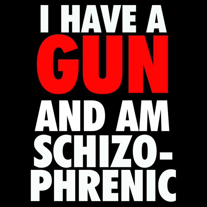 I Have A Gun And Am Schizophrenic Performance Shirt