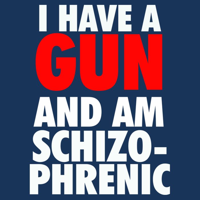 I Have A Gun And Am Schizophrenic Infant Baby Jersey Bodysuit
