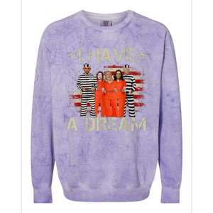 I Have A Dream Funny Biden Colorblast Crewneck Sweatshirt