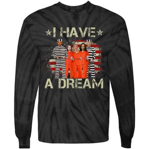 I Have A Dream Funny Biden Tie-Dye Long Sleeve Shirt