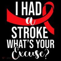 I Had A Stroke  Stroke Survivor Red Awareness Ribbon City Backpack