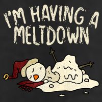 I'm Having A Meltdown Funny Snowman Tumbler