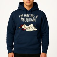 I'm Having A Meltdown Funny Snowman Hoodie