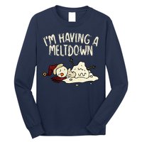 I'm Having A Meltdown Funny Snowman Long Sleeve Shirt