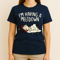 I'm Having A Meltdown Funny Snowman T-Shirt