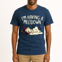 I'm Having A Meltdown Funny Snowman Tall T-Shirt