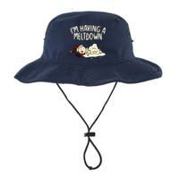 I'm Having A Meltdown Funny Snowman Bucket Hat