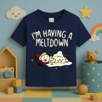 I'm Having A Meltdown Funny Snowman Toddler T-Shirt