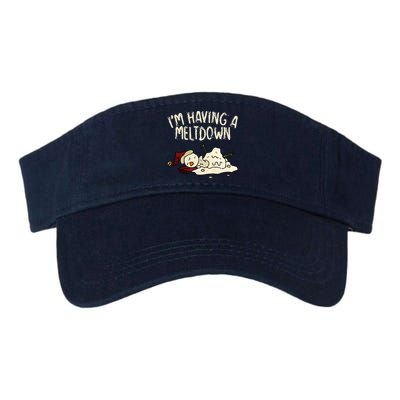 I'm Having A Meltdown Funny Snowman Visor