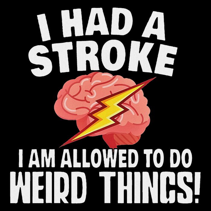 I Had A Stroke I Am Allowed To Do Weird Things Flash Brain Cooling Performance Crew T-Shirt