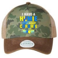 I Have a Homie with an Extra Chromie Down Syndrome  Legacy Tie Dye Trucker Hat