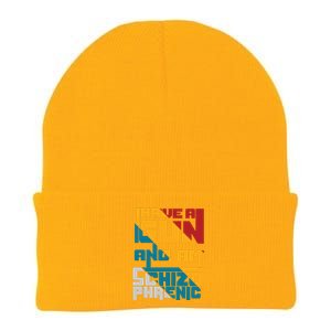 I Have A Gun And Am Schizophrenic Knit Cap Winter Beanie