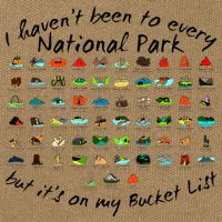 I HavenT Been To Every National Park But ItS On My Bucket Cotton Canvas Backpack