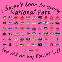 I HavenT Been To Every National Park But ItS On My Bucket Stripe Pom Pom Beanie