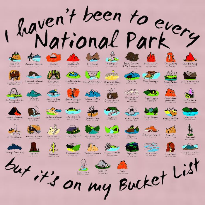 I HavenT Been To Every National Park But ItS On My Bucket 25L Jumbo Tote