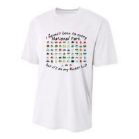 I HavenT Been To Every National Park But ItS On My Bucket Youth Performance Sprint T-Shirt