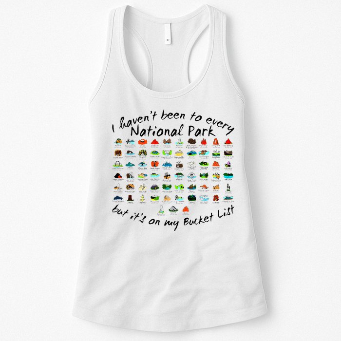I HavenT Been To Every National Park But ItS On My Bucket Womens Tank Top