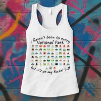 I HavenT Been To Every National Park But ItS On My Bucket Womens Tank Top