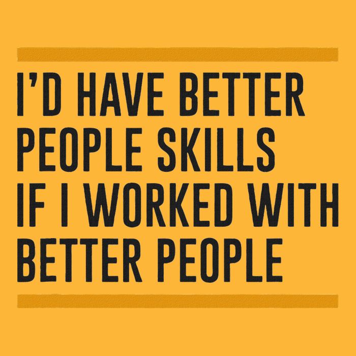 ID Have Better People Skills If I Worked With Better People Sustainable Knit Beanie